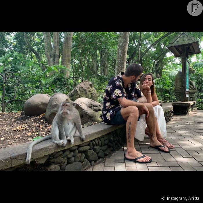 Anitta e Pedro Scooby assumiram romance a cerca de um mês - Purepeople