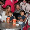 Marcelo Serrado foi com a mulher, Roberta Fernandes, e os filhos gêmeos, Guilherme e Felipe, ao circo