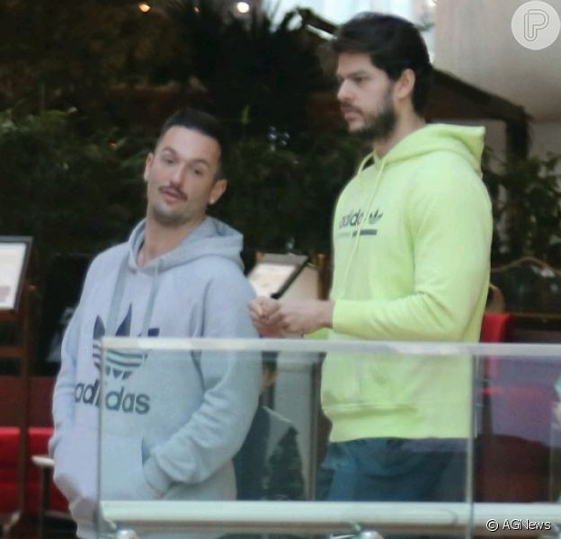 Diego Hypolito e o namorado apostam em estilos parecidos para irem ao ...