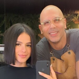 Cabelo novo, não! Bruna Marquezine explica ida ao cabeleireiro no sábado, dia 20 de julho de 2019