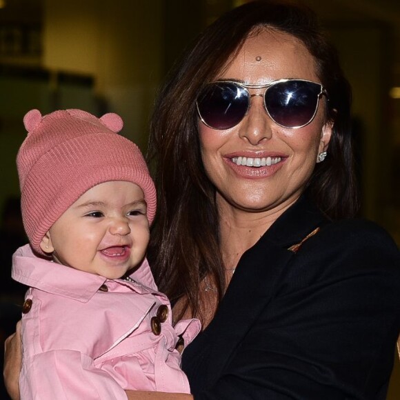 Sabrina Sato desembarcou no aeroporto de Guarulhos, em São Paulo, neste domingo, 21 de julho de 2019