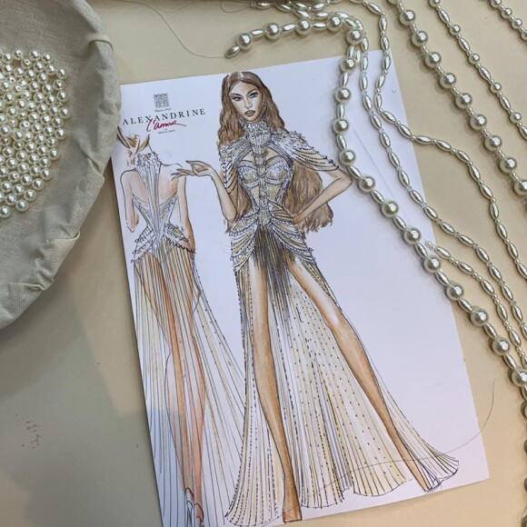 Vestido da loja Maison Alexandrine visa potencializar uma mulher guerreira, feminina e estilosa