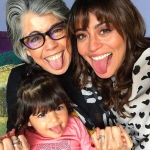 Filha de Carol Castro, Nina foi comparada à atriz em foto no Instagram