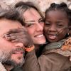 Bruno Gagliasso e Giovanna Ewbank se tornaram pais de Bless, de 4 anos, adotado no Malawi, assim como Títi, de 6 anos