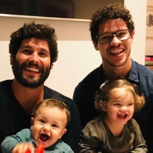 Filhos de José Loreto e Dudu Azevedo se encontram nesta quinta-feira, 1 de agosto de 2019