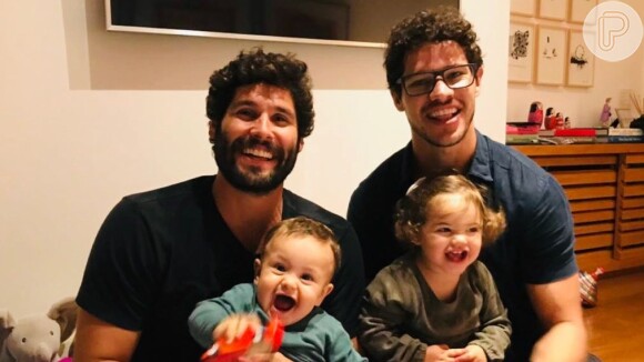 Filhos de José Loreto e Dudu Azevedo se encontram nesta quinta-feira, 1 de agosto de 2019