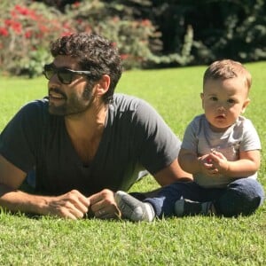 Dudu Azevedo é pai do pequeno Joaquim, de 10 meses