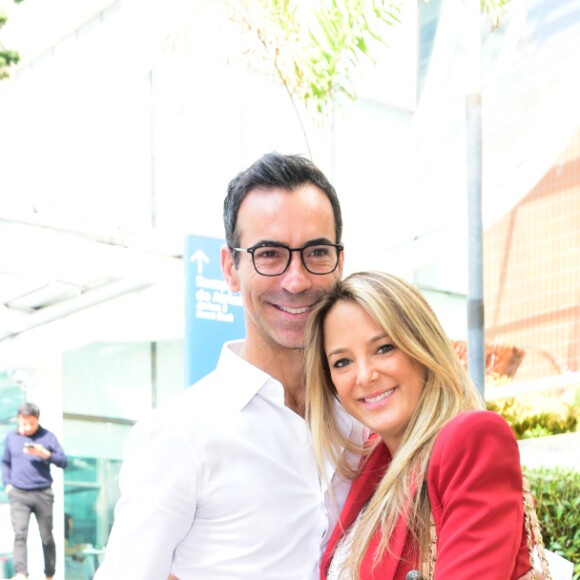 'Foi mágico', afirmou Cesar Tralli sobre o primeiro colo dado por ele à filha, Manuella