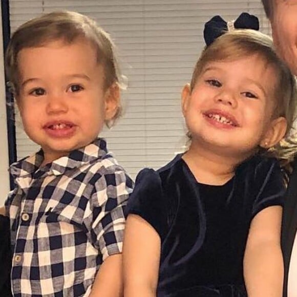 Filhos de Thais Fersoza e Teló, Melinda e Teodoro comemoram aniversário juntos