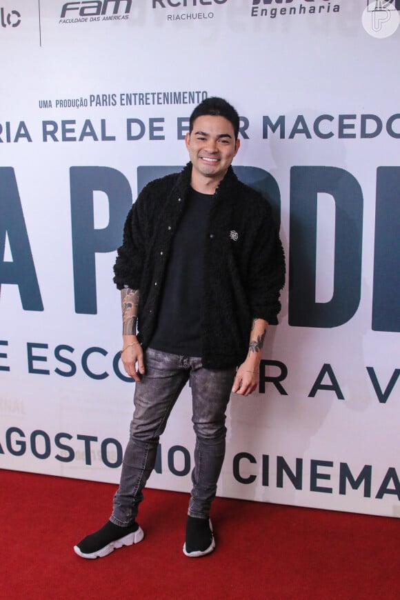 Yudi Tamashiro e mais famosos prestigiam pré-estreia do filme 'Nada a Perder 2', de Edir Macedo, no teatro Bradesco, em São Paulo, na noite desta terça-feira, 13 de agosto de 2019