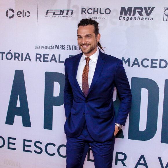 Igor Rickli e mais famosos prestigiam pré-estreia do filme 'Nada a Perder 2', de Edir Macedo, no teatro Bradesco, em São Paulo, na noite desta terça-feira, 13 de agosto de 2019