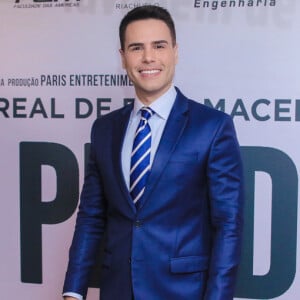 Jornalista da Record, Luiz Bacci e mais famosos prestigiam pré-estreia do filme 'Nada a Perder 2', de Edir Macedo, no teatro Bradesco, em São Paulo, na noite desta terça-feira, 13 de agosto de 2019