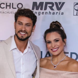 Kamila Salgado e Elisér, do 'Power Couple', e mais famosos prestigiam pré-estreia do filme 'Nada a Perder 2', de Edir Macedo, no teatro Bradesco, em São Paulo, na noite desta terça-feira, 13 de agosto de 2019