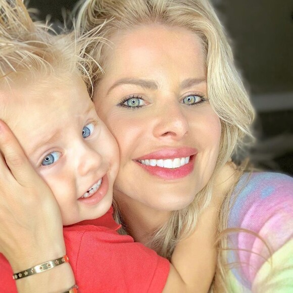 Filho de Karina Bacchi, Enrico completou 2 anos em agosto de 2019