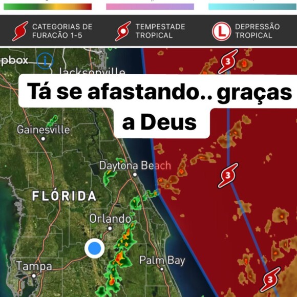 Dupla de Simaria, Simone enfrenta furacão nos EUA com a família nesta terça-feira, dia 03 de setembro de 2019