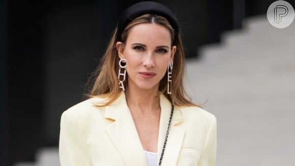 Brincos de strass: versões com nomes de grife, como a Chanel, fazem sucesso entre fashionistas internacionais