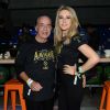 Chiquinho Scarpa e Luana Riseiro prestigiam show da turnê 'Amigos 20 anos – A história continua', no Allianz Parque, em São Paulo, na noite deste sábado, 07 de setembro de 2019