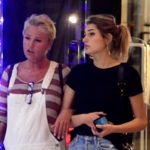 Xuxa lembrou conversa que teve com filha, Sasha Meneghel, quando a estudante lhe pediu uma bolsa