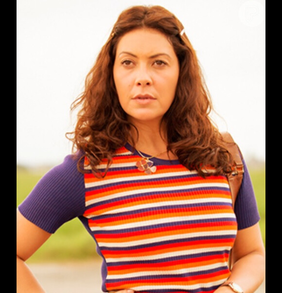 Cristina (Fabiula Nascimento) se recusa a ajudar Paulo (Caco Ciocler) a falar com Vitória (Bianca Bin), em 'Boogie Oogie'