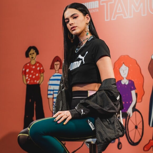 Embaixadora da Puma, Bruna Marquezine se reuniu com famosas em uma live sobre coletividade feminina