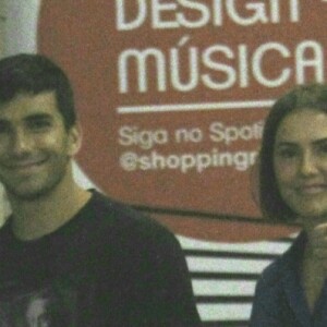 Deborah Secco e Hugo Moura curtem noite juntos em shopping no Rio de Janeiro nesta terça-feira, dia 10 de setembro de 2019