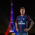 Neymar marcou um gol de bicicleta pelo Paris Saint-Germain neste sábado