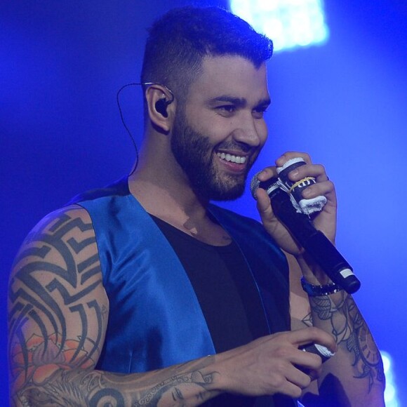 Gusttavo Lima surpreendeu vendedor de picolés em Goiânia (GO) nesta quarta-feira, 25 de setembro de 2019