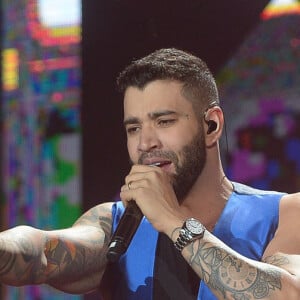 Gusttavo Lima interromper show para reclamar das grades que faziam a separação do público