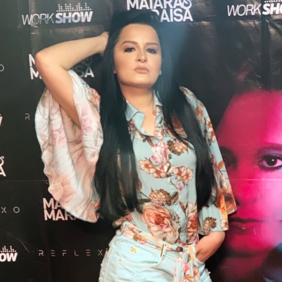 Dupla de Maiara, Maraisa emociona ao chamar fã para cantar durante show nesta quarta-feira, dia 02 de outubro de 2019