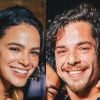 Bruna Marquezine e Gian Luca Ewbank curtiram show do Rock in Rio em clima de romance e deixaram o local juntos, informa o colunista Leo Dias
