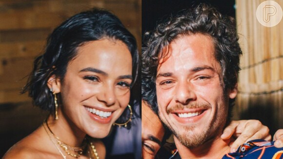 Bruna Marquezine e Gian Luca Ewbank curtiram show do Rock in Rio em clima de romance e deixaram o local juntos, informa o colunista Leo Dias