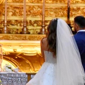 Thaila Ayala se casa com Renato Góes na Igreja do Carmo, em Olinda, Pernambuco