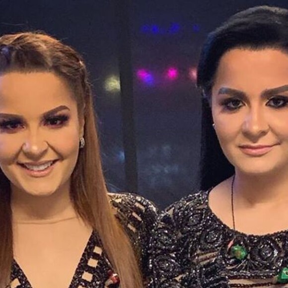 Maiara e Maraisa abandonam dieta durante férias em Orlando, nos EUA, com Fernando Zor nesta terça-feira, dia 15 de outubro de 2019