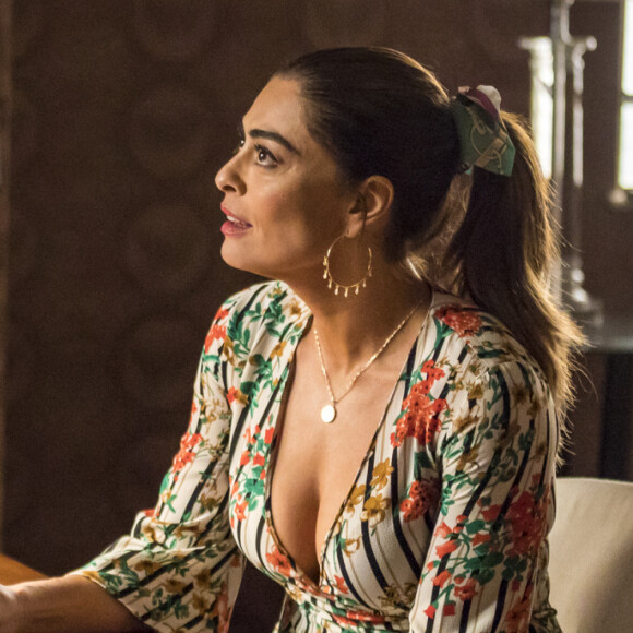 Maria da Paz (Juliana Paes) expulsará Fabiana (Nathalia Dill) na novela 'A Dona do Pedaço'