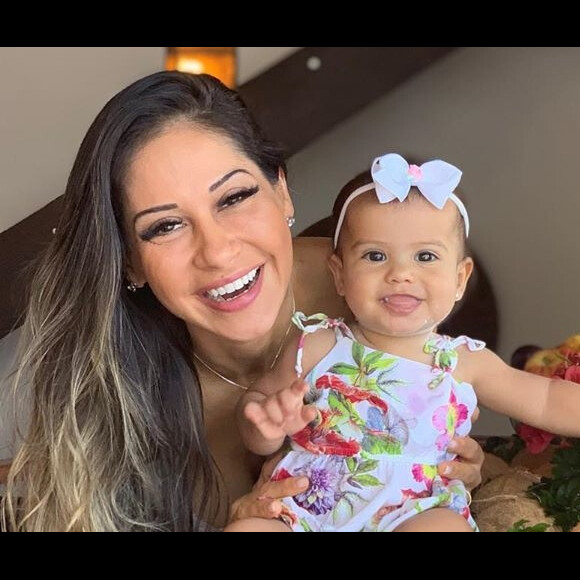 Mayra Cardi comemora 1 ano da filha, Sophia, com festa com cardápio fit, em 19 de outubro de 2019