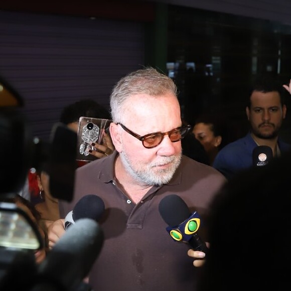 Luiz Fernando Guimarães também se despediu de Jorge Fernando no velório do ator e diretor