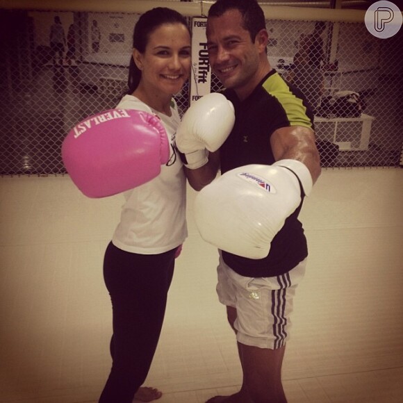 Malvino Salvador e a lutadora Kyra Gracie estão juntos há cerca de um ano