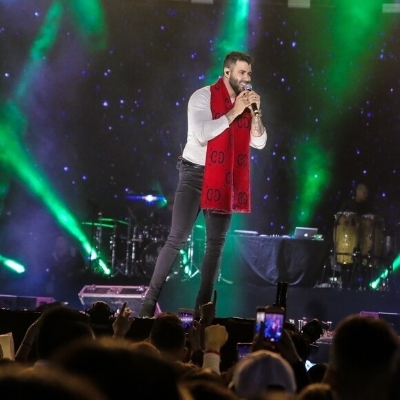 Gusttavo Lima ficou revoltado com separação de público no show em Feira Agropecuária de Itapeva