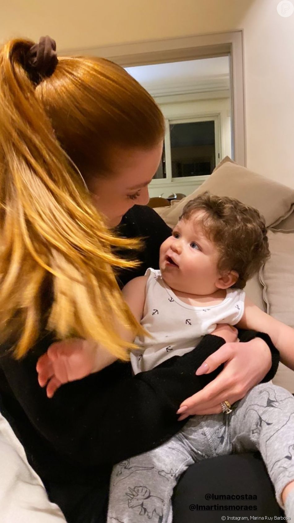 Marina Ruy Barbosa também mostrou fotos de seu encontro ...