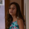 Na novela 'Topíssima', Jade (Myrella Victória) passa mal após comer com a mãe, Thaís (Samara Felippo) no capítulo de quarta-feira, 13 de novembro de 2019