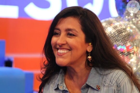 Regina Casé participou da entrevista coletiva de lançamento do programa 'Esquenta!' em novembro de 2012