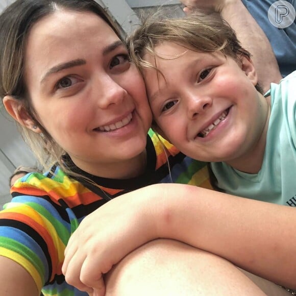 Carol Dantas também é mãe de Davi Lucca, de 8 anos, fruto da relação com Neymar Jr.