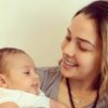 Carol Dantas publicou foto com filho mais novo no Instagram nesta sexta-feira, 29 de novembro de 2019