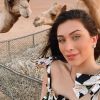 Flavia Pavanelli viajou para Dubai com Junior Mendonza