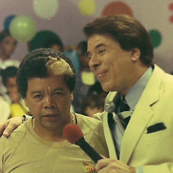 Silvio Santos comemora 89 anos nesta quinta-feira, 12 de dezembro de 2019. Na foto, apresentador e seu fiel escudeiro Roque no 'Domingo no Parque'