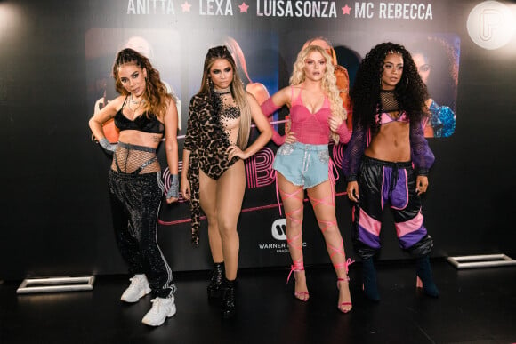 Anitta organizou festa 'Combatchy' e lançou clipe icônico com Lexa, Luisa Sonza e MC Rebecca no Espaco das Americas, São Paulo, em novembro de 2019