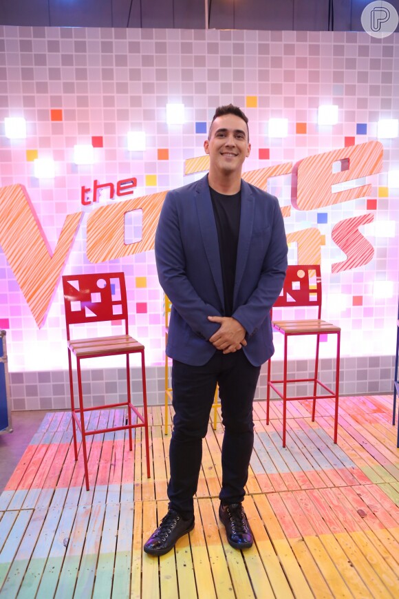 André Marques celebra sucesso de 'The Voice Kids' e relembra história marcante nesta quinta-feira, dia 12 de dezembro de 2019