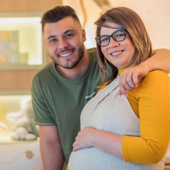 Marília Mendonça e Murilo Huff apresentaram o quarto do filho, Léo