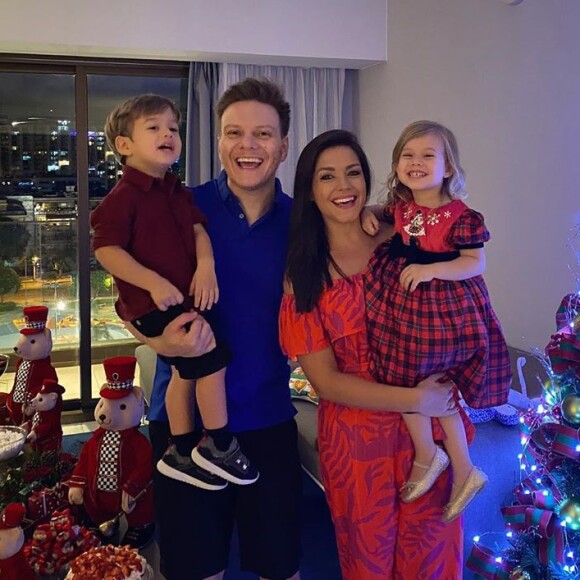 Thais Fersoza e Michel Teló são pais de Melinda, de 3 anos, e Teodoro, de 2