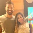 Viviane Araujo levou o novo namorado, Guilherme Militão, para assistir 'Minha Mãe é Uma Peça 3': 'Cineminha com meu amor'
